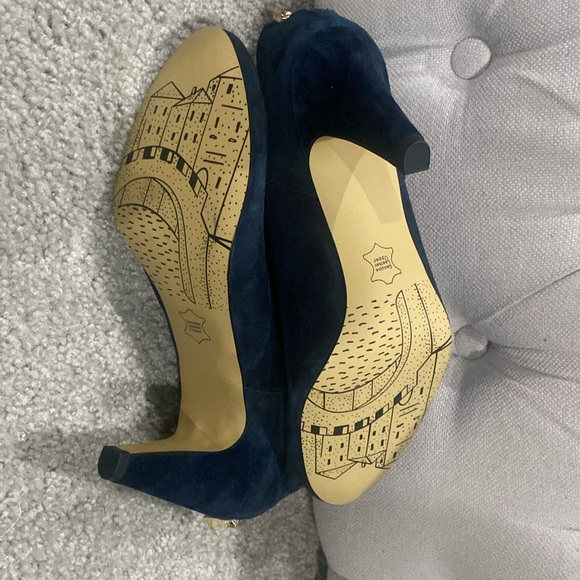 Bella Vita Navy booties sz 12 - Picture 4 of 7